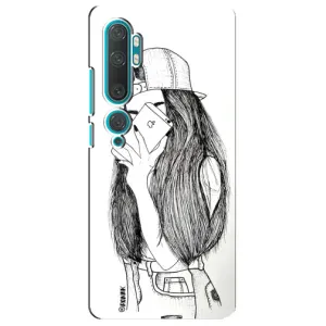 Чохол з принтом «Фото дівчини» для Xiaomi Mi 10