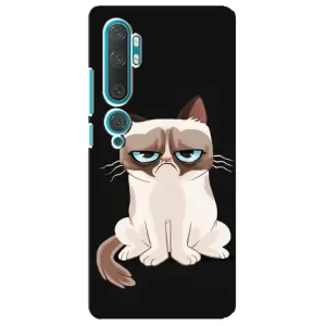 Чохол з принтом «Сумний кіт» для Xiaomi Mi 10