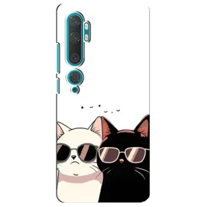 Чохол з принтом «Коти в окулярах» для Xiaomi Mi 10