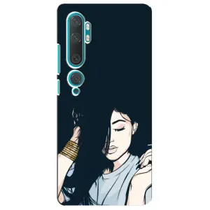 Чохол з принтом «Гарна дівчина» для Xiaomi Mi 10