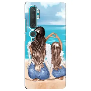 Чохол з друком для Xiaomi Mi 10 - (Мама з дитинкою) (AlphaPrint) (Мама з донькою)