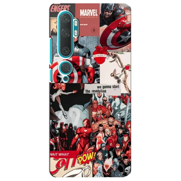 Чохол з принтом «Марвел Комикс» для Xiaomi Mi 10