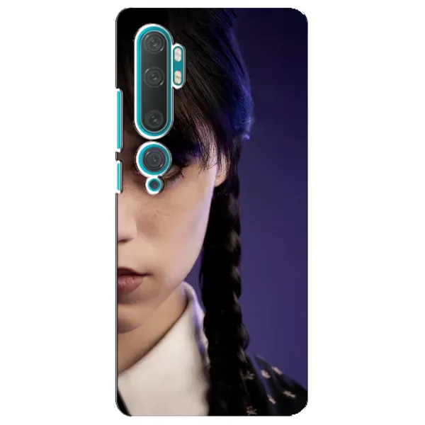 Чехол с принтом «Загадочный взгляд Уэнздей» для Xiaomi Mi 10 Чехол с принтом «Загадочный взгляд Уэнздей» для Xiaomi Mi 10