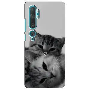 Чохол з принтом «Пара котів» для Xiaomi Mi 10
