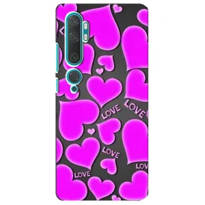 Чехлы для любимой на Ксіомі Мі 10 (VPrint) (Pink hearts)