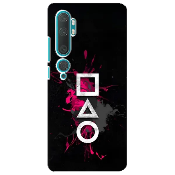 Чохол з принтом «Символи Гра кальмара» для Xiaomi Mi 10 Чохол з принтом «Символи Гра кальмара» для Xiaomi Mi 10