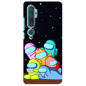 Чохли Амонг Ас для Xiaomi Mi 10 (AlphaPrint) (Скіни в космосі)
