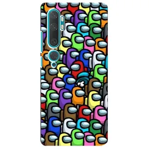 Чохли Амонг Ас для Xiaomi Mi 10 (AlphaPrint) (Убитий)