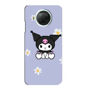 Чехол с кроликом Куроми на Xiaomi Mi 10i (Куроми в цветах)