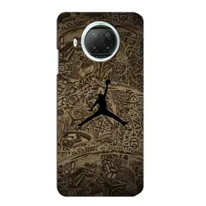 Чехлы для Xiaomi Mi 10i - с картинкой JORDAN (AlphaPrint) (Logo Jordan)