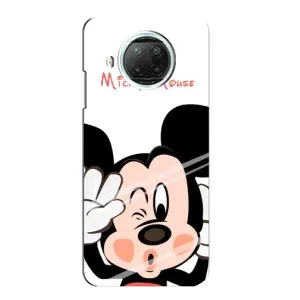 Эксклюзивный чехол для Xiaomi Mi 10i (AlphaPrint - Мультяшные) (Маус Микки)