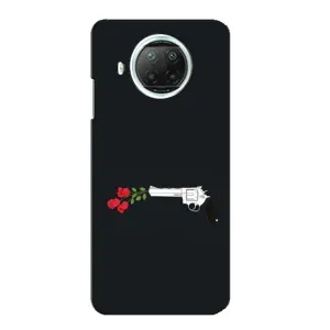 Чехлы (ART) Цветы на Xiaomi Mi 10i (VPrint) (Неожиданные цветы)