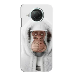 Чехлы с Обезьянами NFT для Xiaomi Mi 10i (AlphaPrint) (обезьяна NFT в тату)