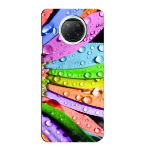 Чехлы (ART) Цветы на Xiaomi Mi 10i (VPrint) (Семицветик)