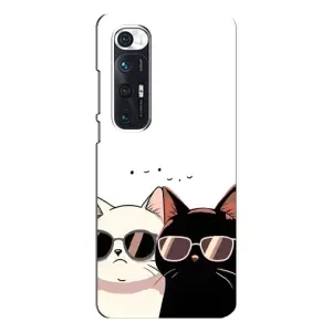 Чохол з малюнком кіт на Xiaomi Mi 10s (Коти в окулярах)