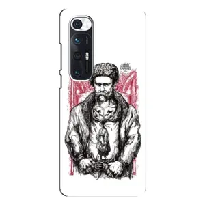 Чехлы для Xiaomi Mi 10s с принтом Тараса Шевченко (AlphaPrint) (Козак Шевченко)