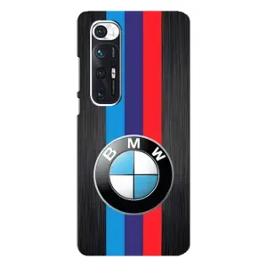 Чехол для Сяоми Ми 10с - с принтом БМВ (AlphaPrint) (Лого BMW)