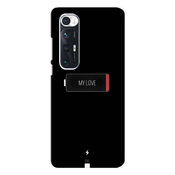 Чехол с принтом «Love battery» для Xiaomi Mi 10s