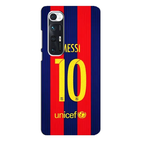 Чохол з принтом «Messi Barca 10» для Xiaomi Mi 10s