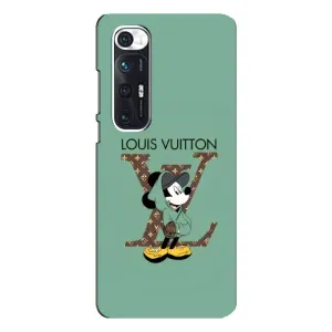 Чехлы Луи Витон для Xiaomi Mi 10s (AlphaPrint - LOUIS VUITTON) (Микки Маус LV)
