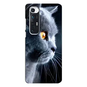 Чохли з Котиками для Xiaomi Mi 10s (VPrint) (Сірий Кіт)