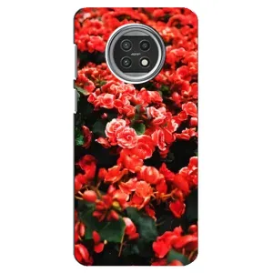 Чехлы с Цветами для Xiaomi Mi 10t Lite (VPrint) (Цветы красные)