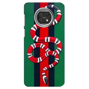Чехлы ГУЧЧИ для Ксяоми Ми 10Т Лайт (AlphaPrint) (Gucci змия)