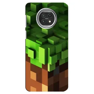 Чехол Майнкрафт на Xiaomi Mi 10t Lite (AlphaPrint) Minecraft (текстура Майнкрафт)