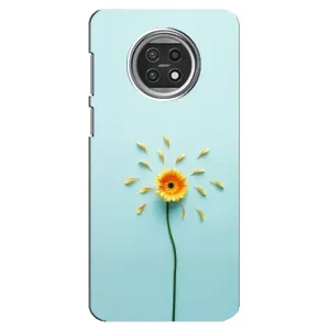 Чехлы с Цветами для Xiaomi Mi 10t Lite (VPrint) (Желтый цветок)
