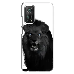 Чохли з картинкою животних Xiaomi Mi 10T Pro (Чорний ЛЕВ)