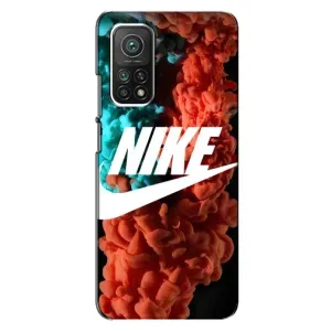 Чехол для Xiaomi Mi 10T Pro - с принтом Найк (AlphaPrint) (Дымчатый найк)