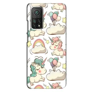 Чохол для Сяомі Мі 10Т Про - (Єдинорожки - Новинки) (AlphaPrint) (Єдиноріжки)
