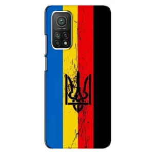 Украинские Чехлы для Xiaomi Mi 10T Pro с картинкой УПА (AlphaPrint) (Прапор УПА)