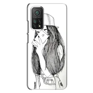Чохол з друком для Xiaomi Mi 10T Pro - (Мода) (AlphaPrint) (Фото дівчини)