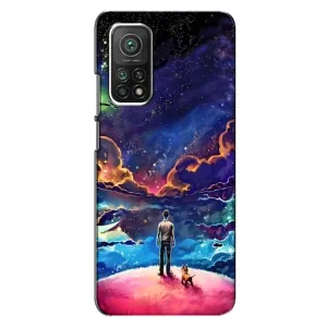 Космічні Чохли для Сяомі Мі 10Т Про (VPrint) (Вид Галактики)