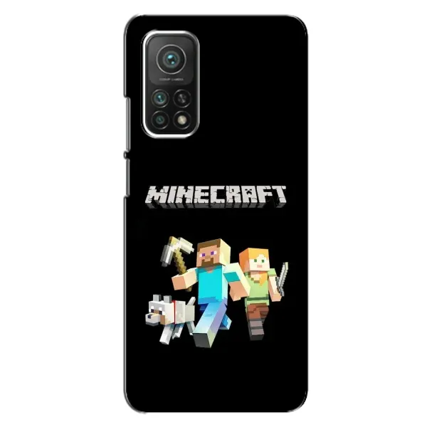 Чехол с принтом «герои Minecraft» для Xiaomi Mi 10T Pro Чехол с принтом «герои Minecraft» для Xiaomi Mi 10T Pro