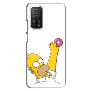 Чjхол з Сімпсонами для Xiaomi Mi 10T Pro (VPrint) (Гомер з пончиком)