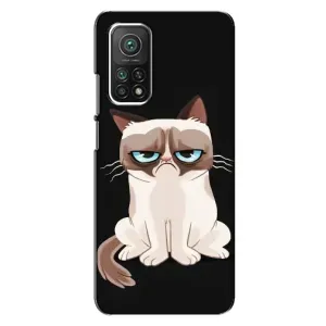 Чохол з принтом для Xiaomi Mi 10T Pro (AlphaPrint) Модні коти (Сумний кіт)