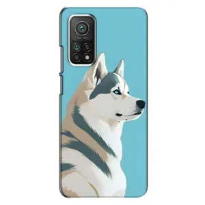 Чохол з Хаскі Xiaomi Mi 10T Pro - (AlphaPrint) (Хаскі арт)