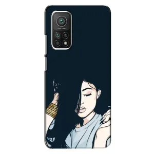 Чохол з друком для Xiaomi Mi 10T Pro - (Мода) (AlphaPrint) (Гарна дівчина)