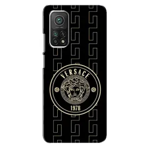 Чохли VERSACE для Сяомі Мі 10Т Про (PREMIUMPrint) (Лого Версаче)