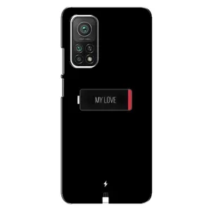 Чехлы для любимой на Сяомі Мі 10Т Про (VPrint) (Love battery)