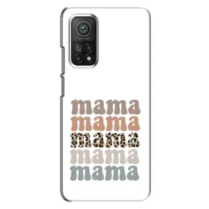 Чехол с принтом «Текстовый коллаж мама» для Xiaomi Mi 10T Pro
