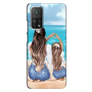 Чохол з друком для Xiaomi Mi 10T Pro - (Мама з дитинкою) (AlphaPrint) (Мама з донькою)
