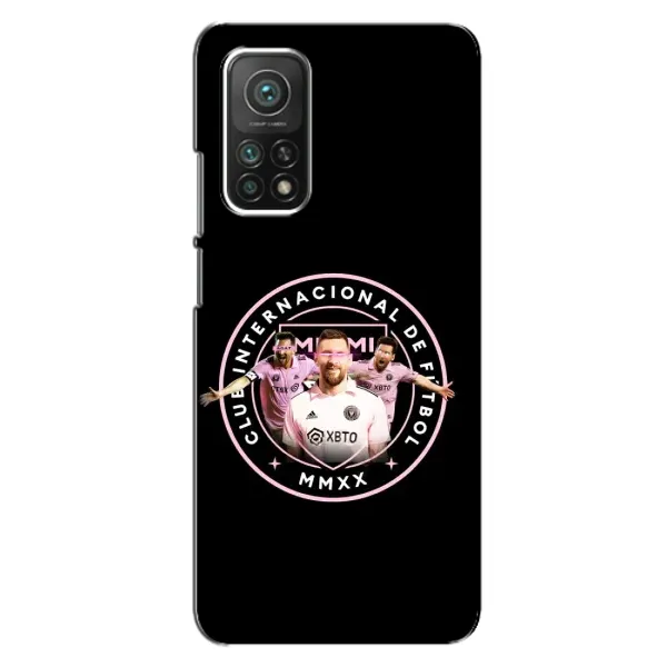 Чехол с принтом «Месси в лого» для Xiaomi Mi 10T Pro Чехол с принтом «Месси в лого» для Xiaomi Mi 10T Pro