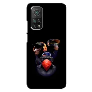 Чохол з Мавпами Xiaomi Mi 10T Pro - (AlphaPrint) (Три мавпи)