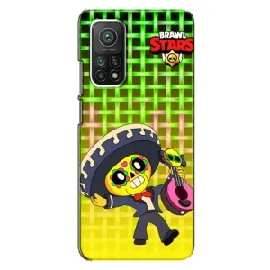 Чехлы Brawl Stars для Xiaomi Mi 10T Pro (AlphaPrint) (Поко в самбреро)