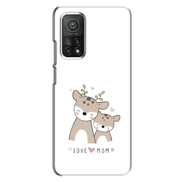 Чехол с принтом «Оленята мама и малыш» для Xiaomi Mi 10T Pro Чехол с принтом «Оленята мама и малыш» для Xiaomi Mi 10T Pro