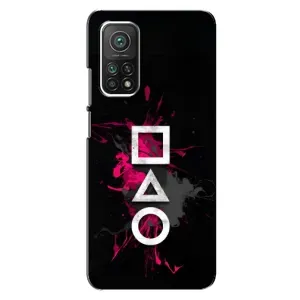 Чохол Гра в кальмара для Xiaomi Mi 10T Pro (Символи Гра кальмара)