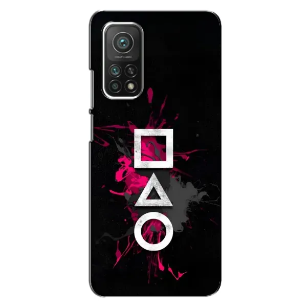 Чехол с принтом «Символы Игра кальмара» для Xiaomi Mi 10T Pro